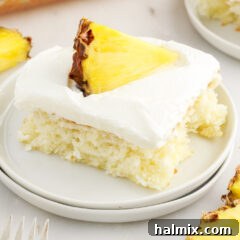 Piece of Pineapple Angel Food Cake