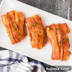 Platter of Bacon Wrapped Chicken