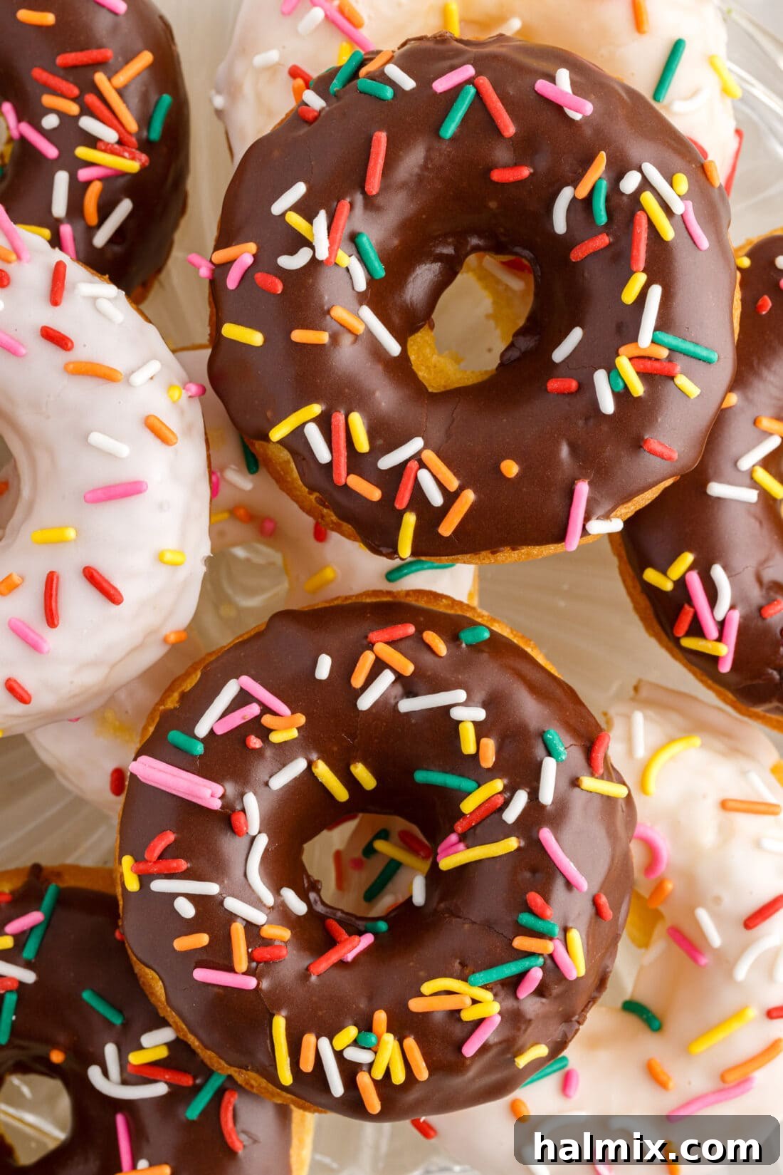 Easy Cake Mix Donuts 16 Close up photo of Cake Mix Donuts