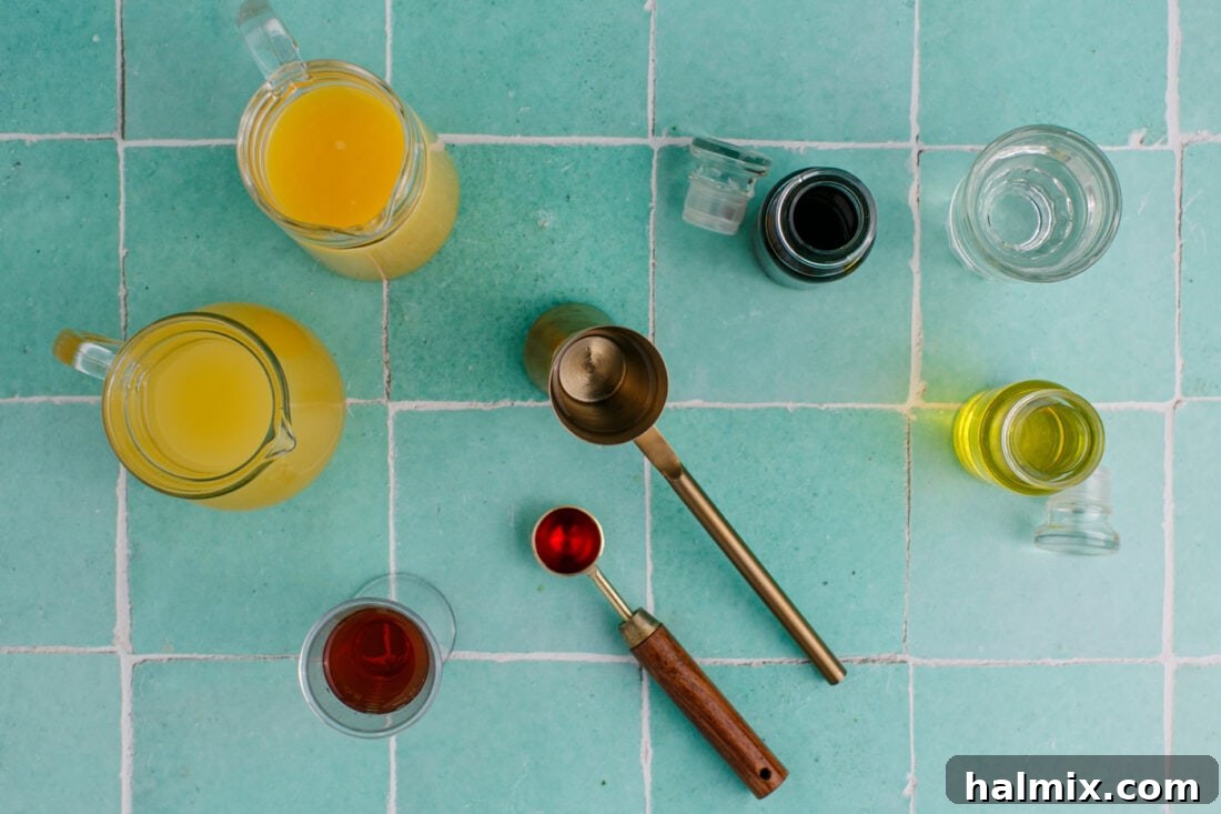 Ingredients for Rum Runner