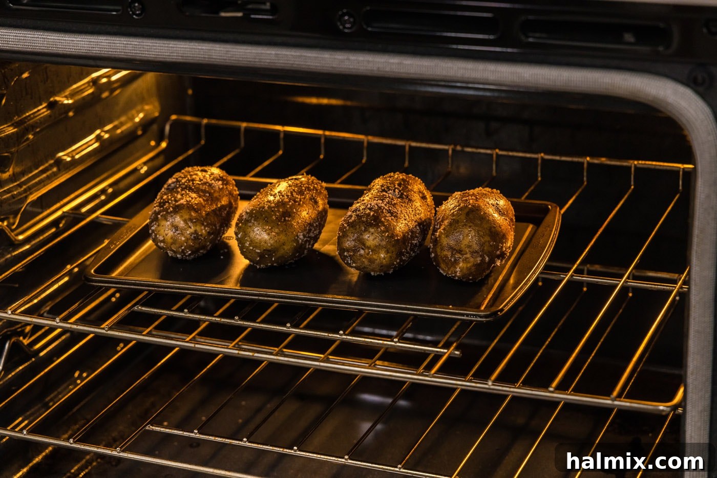 how to bake potatoes in the oven