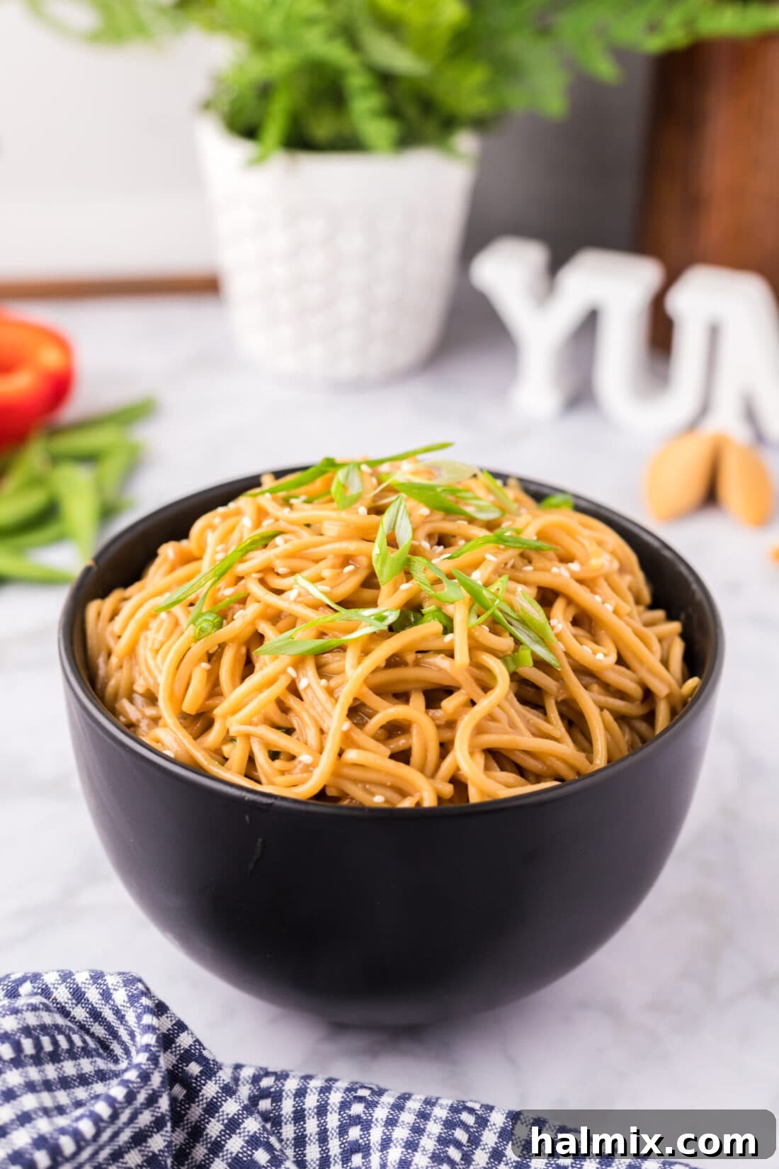 A beautifully composed shot of Homemade Teriyaki Sauce in a jar, ready to be used, with a focus on its rich color and inviting texture.