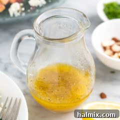 Lemon Salad Dressing in a jar