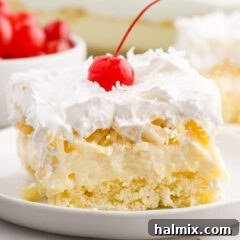 Close up photo of a piece of Millionaire Cake, showing the distinct layers