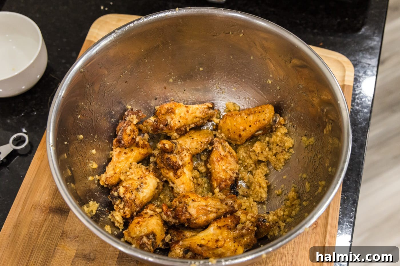 Crispy Garlic Parmesan Wings 16 easy garlic parmesan wings