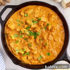 Skillet of Chicken Curry