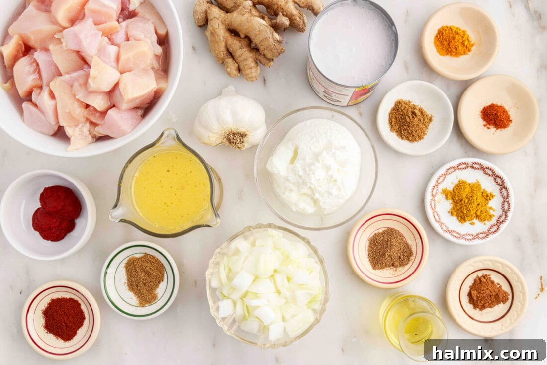 Aromatic Chicken Curry 4 Ingredients for Chicken Curry