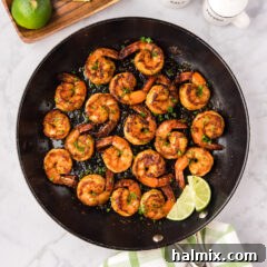 Skillet of Spicy Shrimp