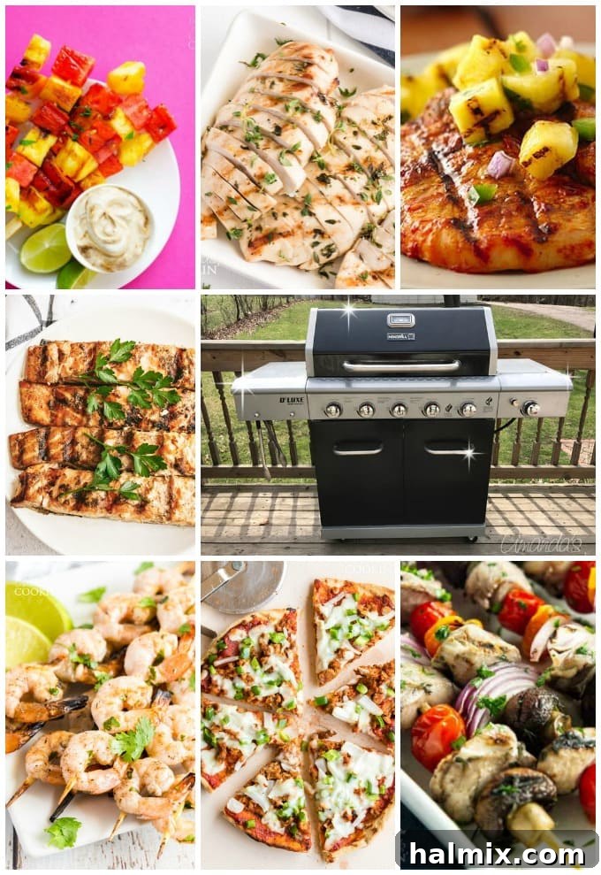 Ultimate Grilling Guide 2 A vibrant collage showcasing a variety of delicious grilled dishes, perfect for inspiring your next barbecue.