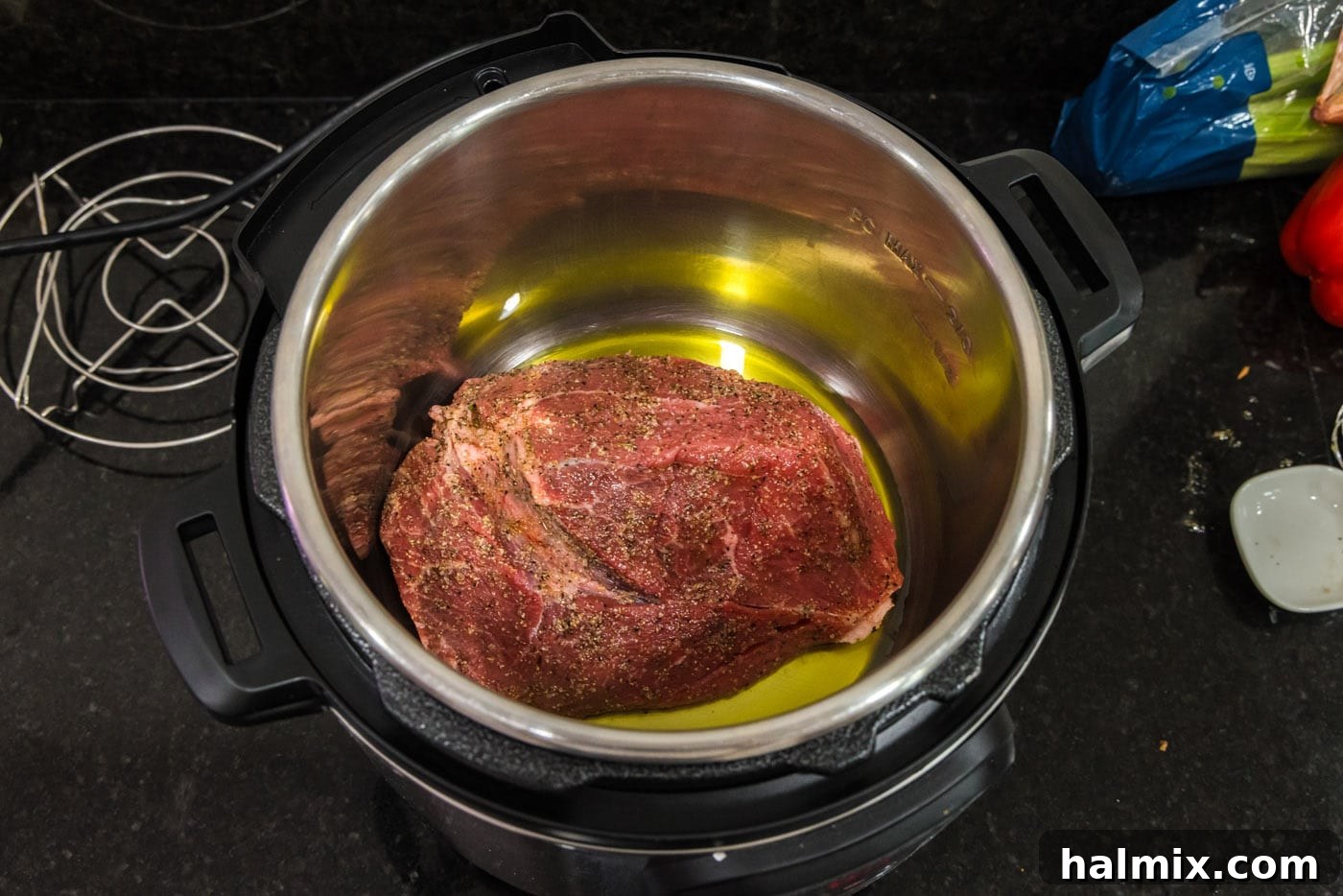 browning roast in the instant pot