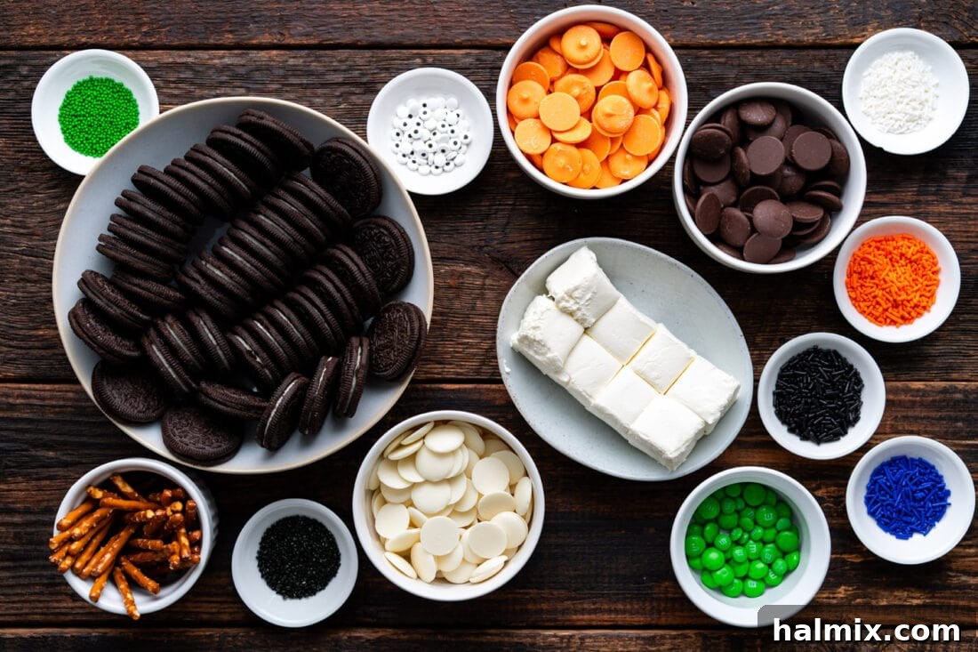 Hauntingly Delicious Oreo Truffles 4 Ingredients for Halloween Oreo Truffles