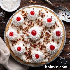 Overhead photo of a Million Dollar Pie