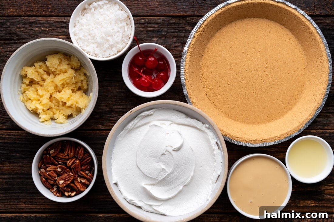 Ingredients for Million Dollar Pie