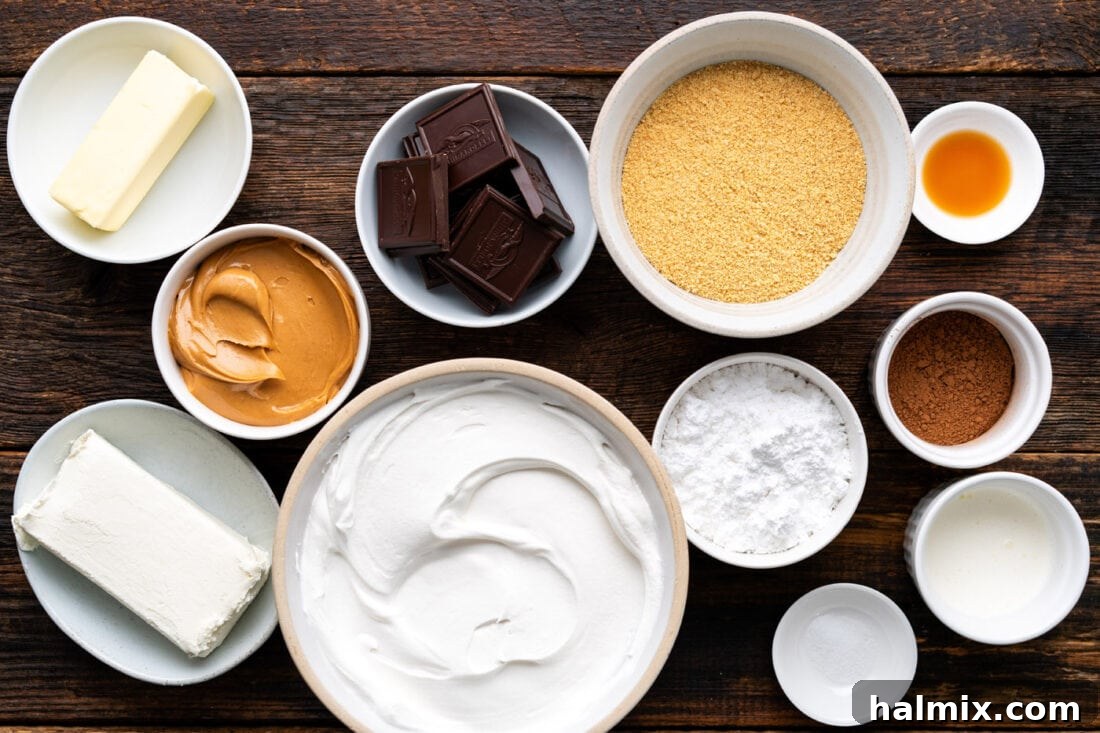 Chocolate Peanut Butter Bliss 4 Ingredients for Chocolate Peanut Butter Pie