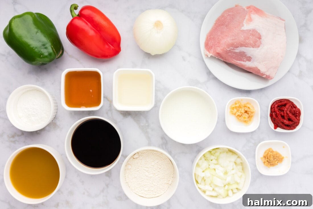 Golden Fried Pork with Tangy Glaze 4 Ingredients for Sweet and Sour Pork