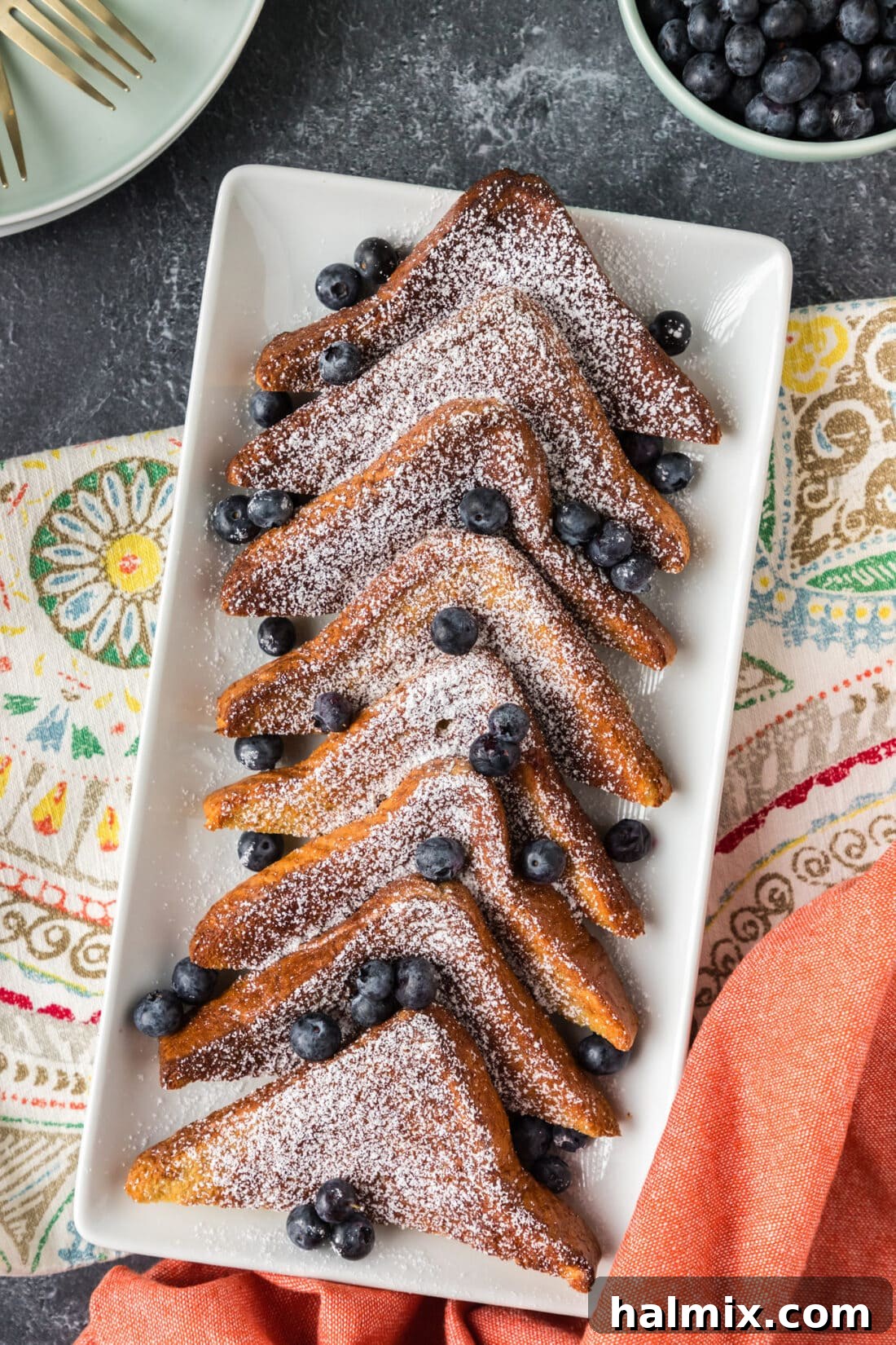 Platter of Air Fryer French Toast