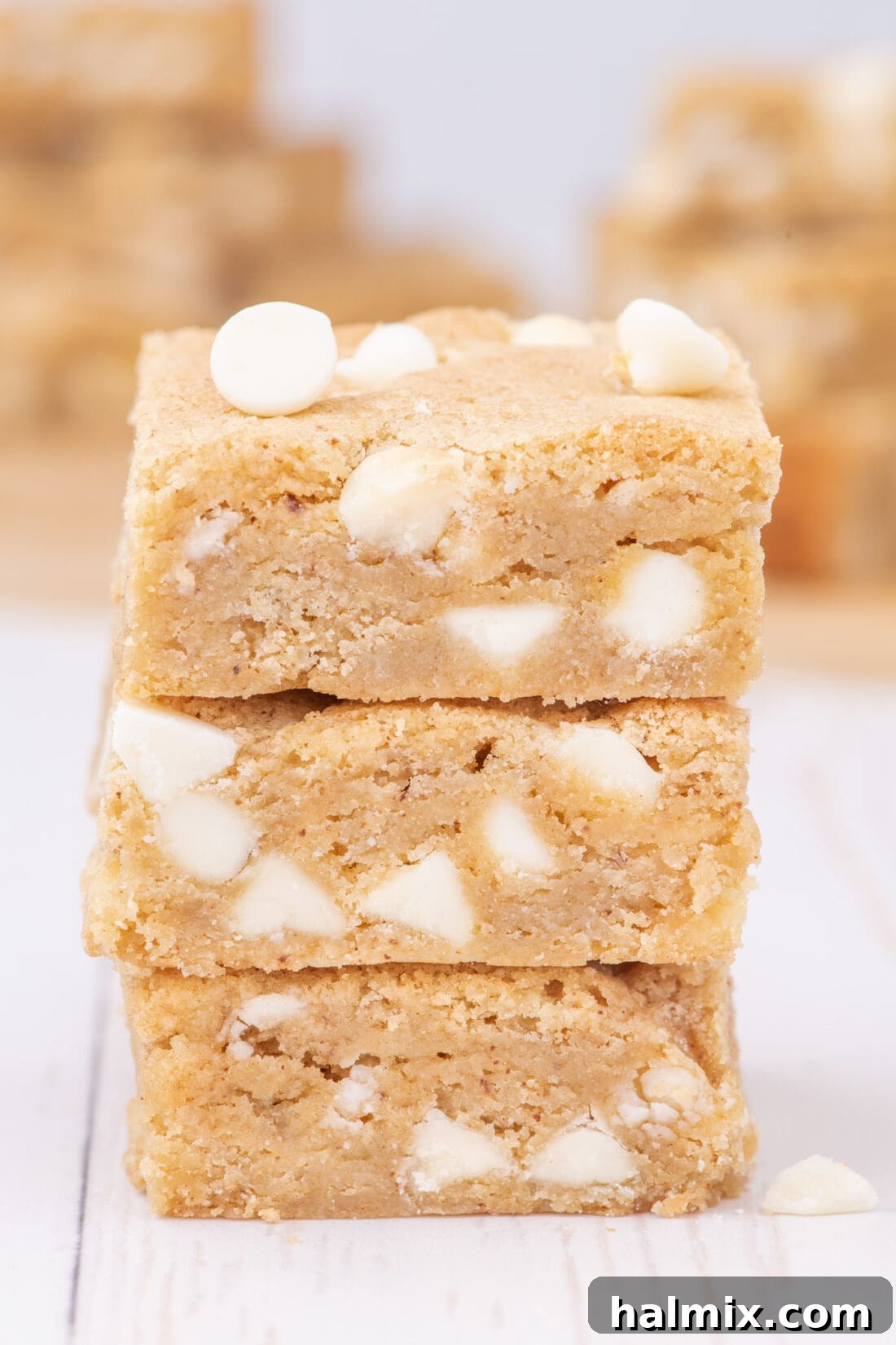 Golden Delights 2 Stack of three Blondies