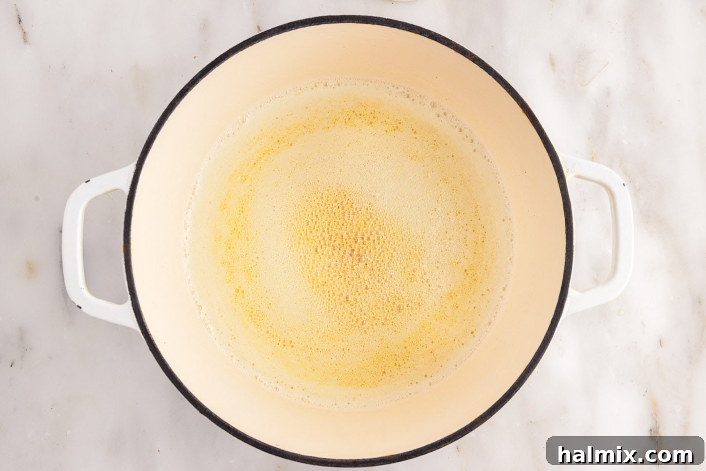 Brown Butter Cream Cheese Frosting 6 melted butter in saucepan