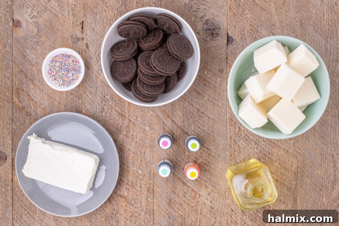 Delightful Easter Egg Oreo Truffles 4 Ingredients for Easter Egg Oreo Truffles