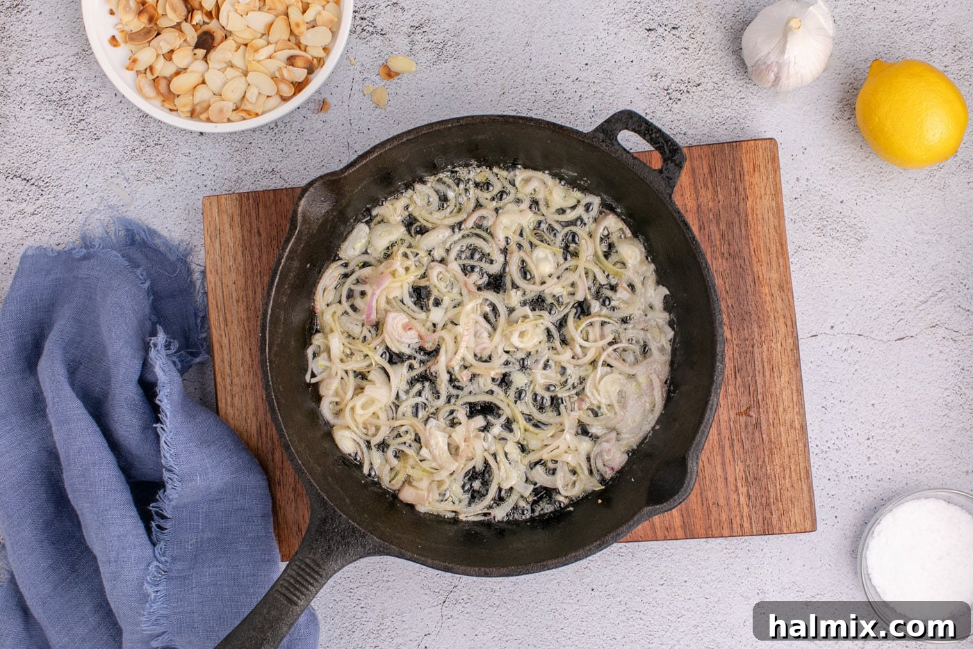 sauteed shallots in butter