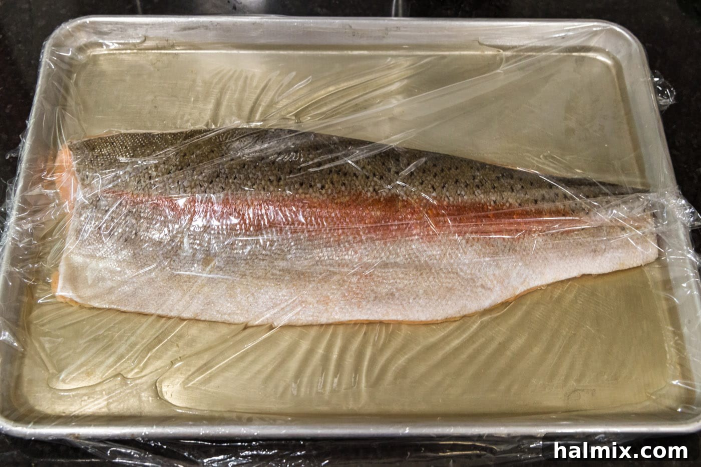 trout bringing in water, salt, and brown sugar